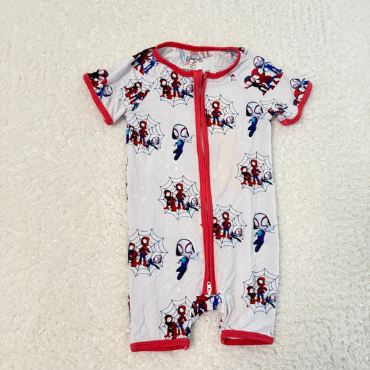Patriotic Spidey Bamboo Shortie