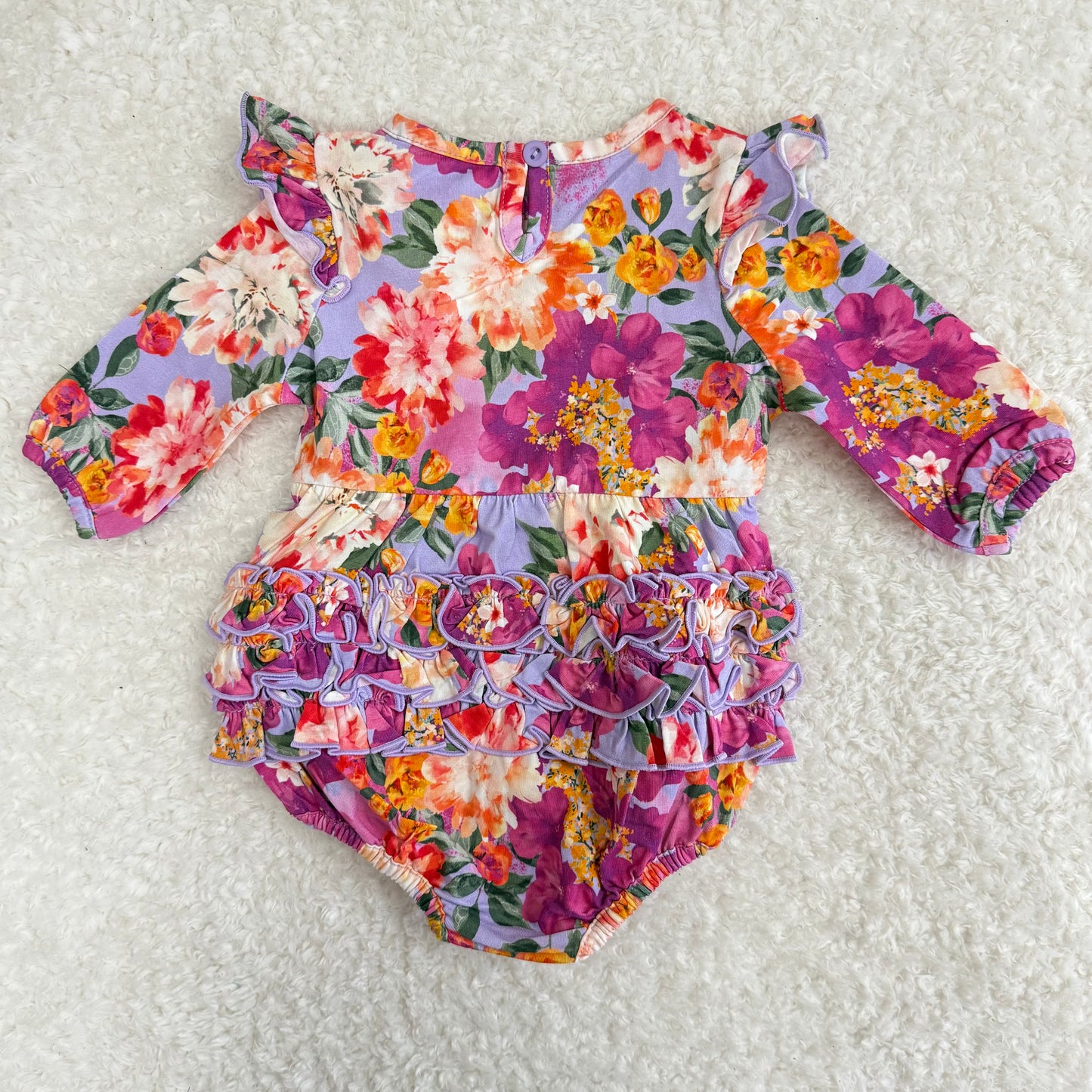 Lavender Fields Romper