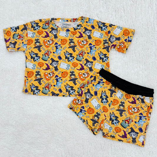 Heeler Trick-Or-Treat Bamboo Lounge Set