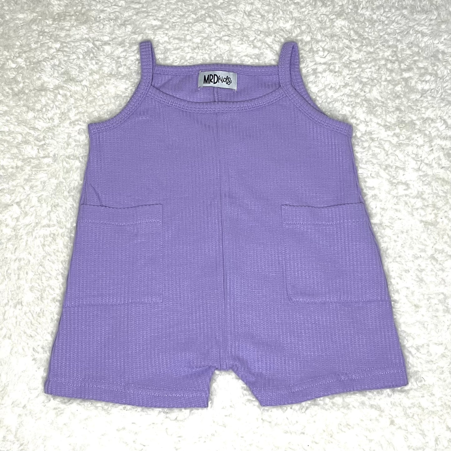 Purple Tank Overalls