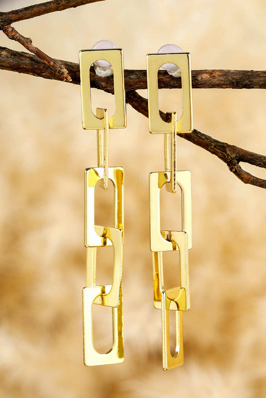 Gold Chain Earrings