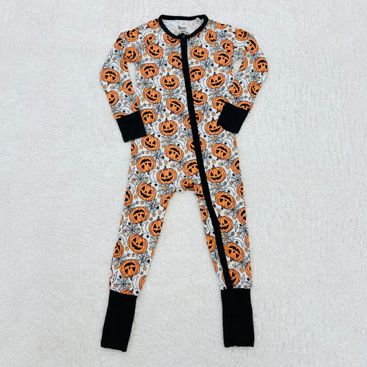 Spider Pumpkin Bamboo Zippy