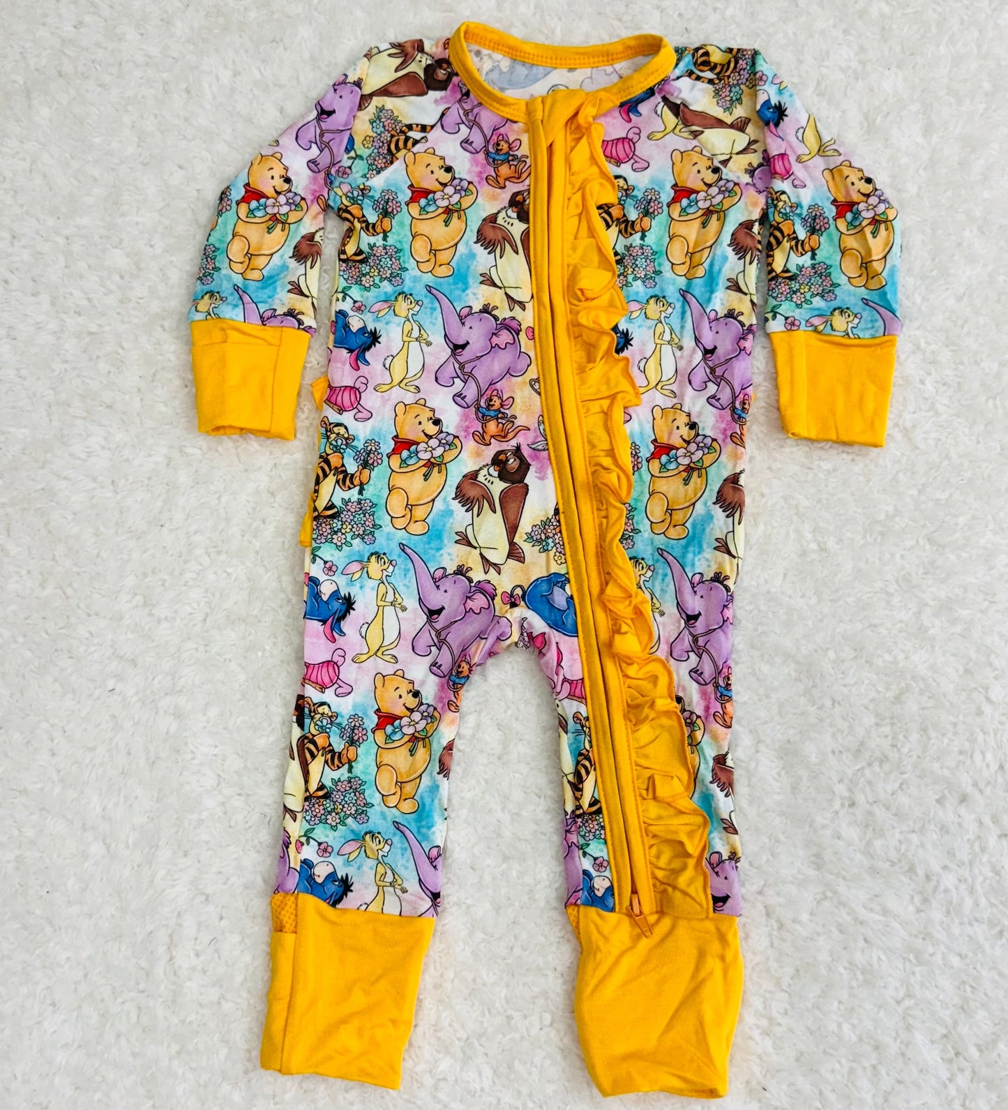 Hundred Acre Dreams Ruffle Bamboo Zippy *TWB CUSTOM*