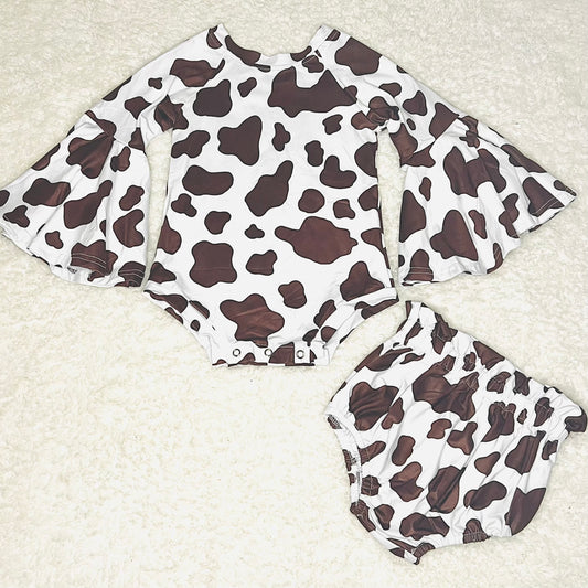 Cow Bummie Set