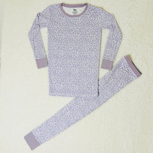 Purple Leopard Bamboo Set