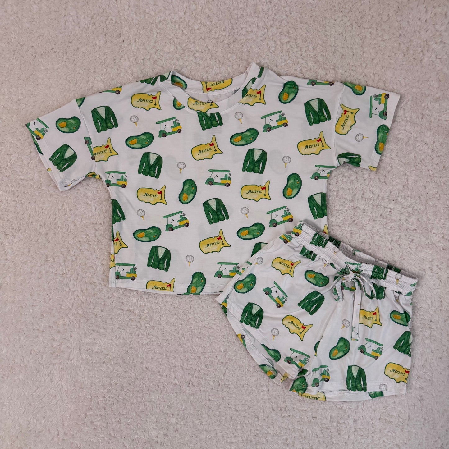 Green Jacket Cutie Lounge Set *TWB CUSTOM*