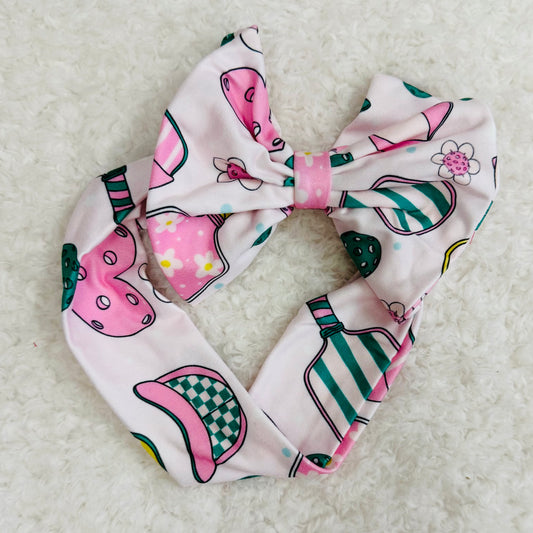 Pickleball Headband Bow