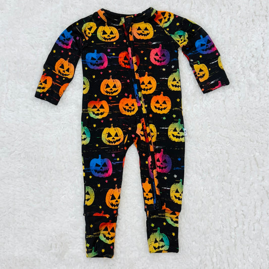 Neon Pumpkin Bamboo Zippy