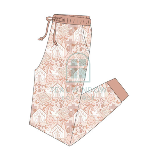 Pre-Order: God is Good ADULT Joggers *TWB CUSTOM*