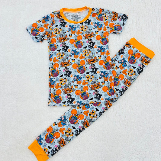 Spooky Alien Short Sleeve Bamboo Set