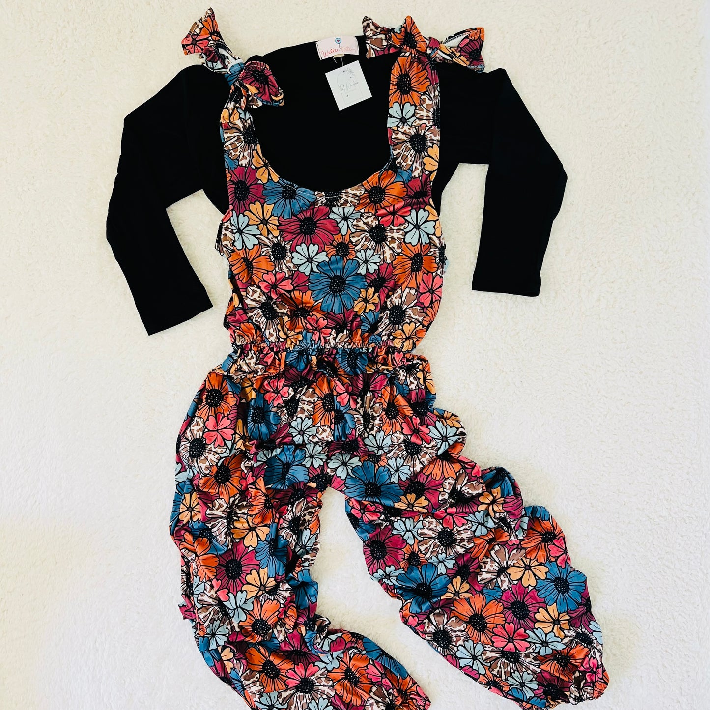 Harvest Flowers Overalls