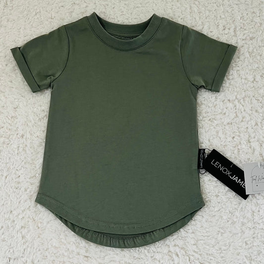 Olive Green Lenox James T-Shirt