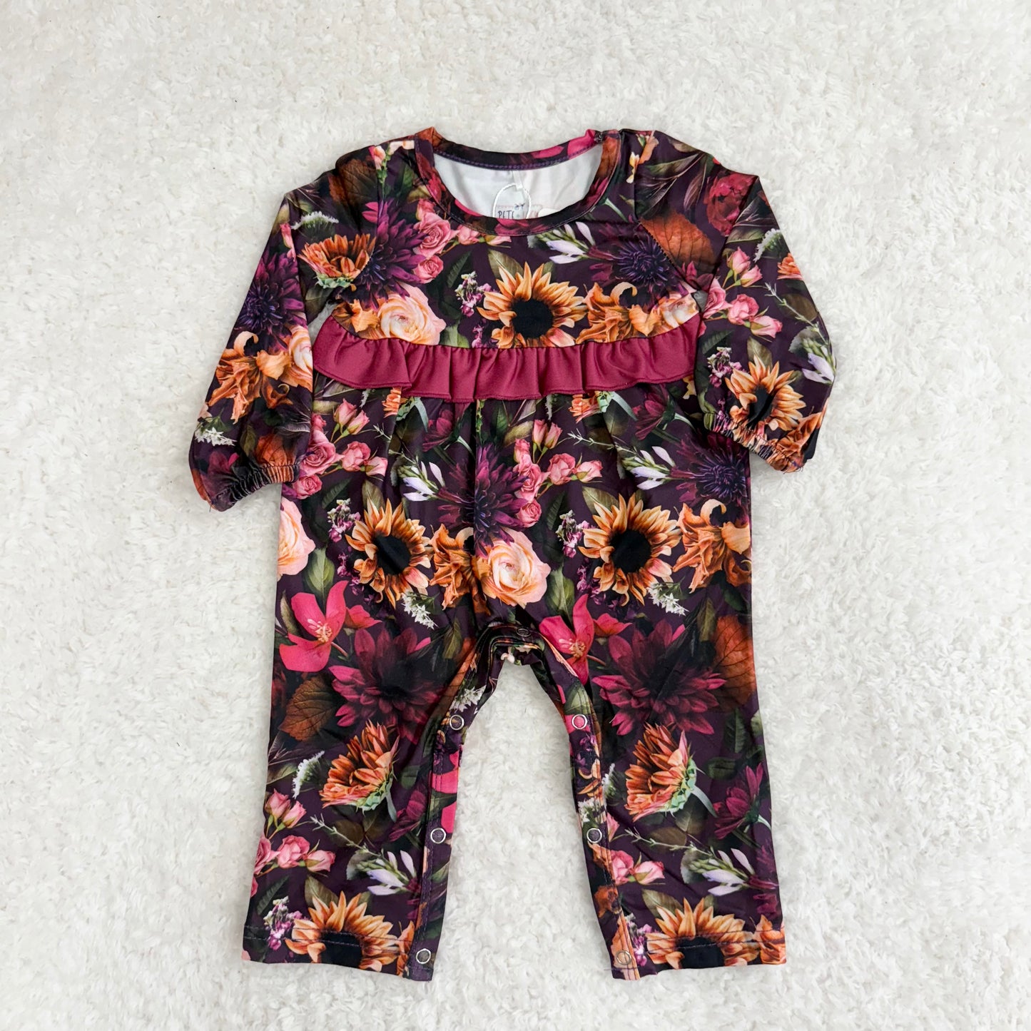 Crimson Garden Romper