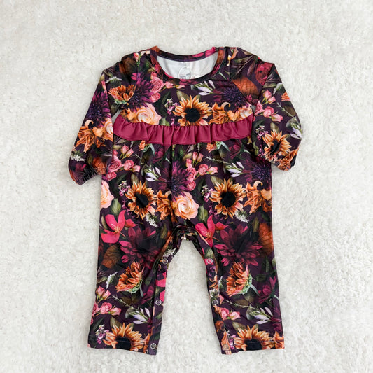Crimson Garden Romper