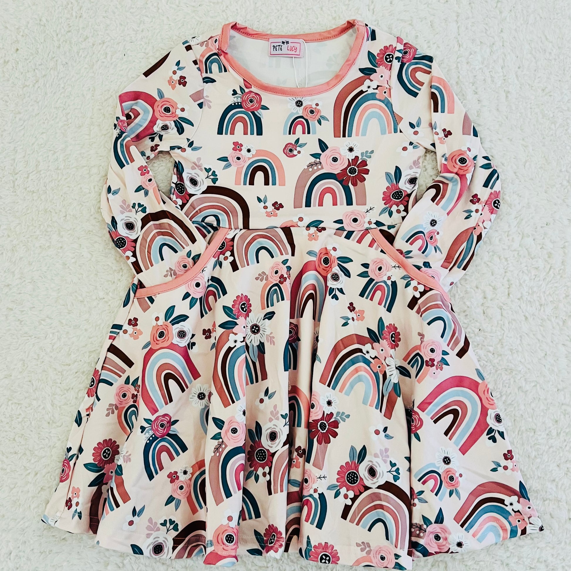 Boho Rainbow Dress – Teal Window Boutique LLC