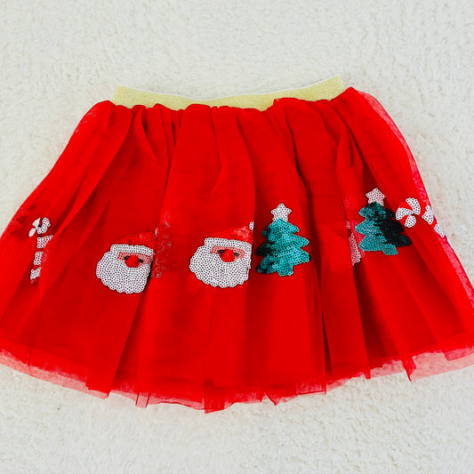 Red Christmas Skirt