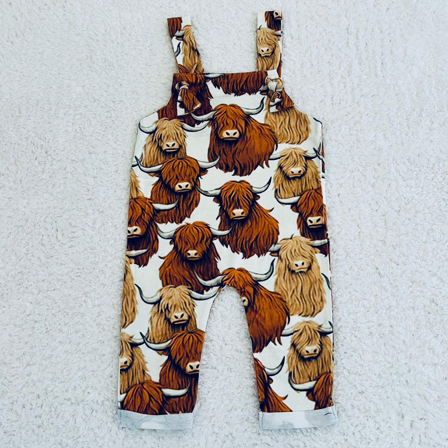 Highland Cow Overalls