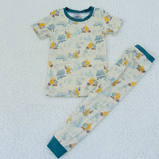 Vintage Pooh Bamboo Set