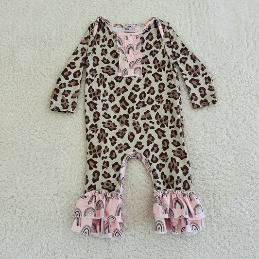 Boho Leopard Romper