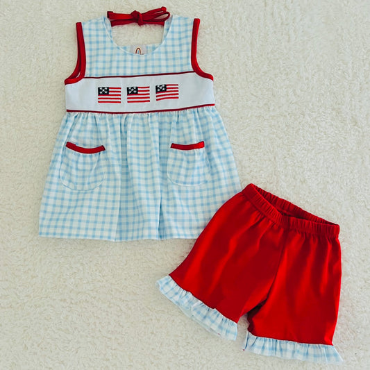 Plaid Flag Set