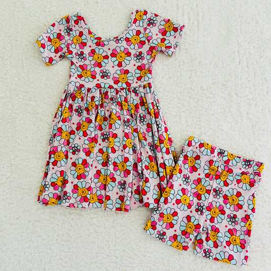 Retro Pooh Dress + Matching Shorts