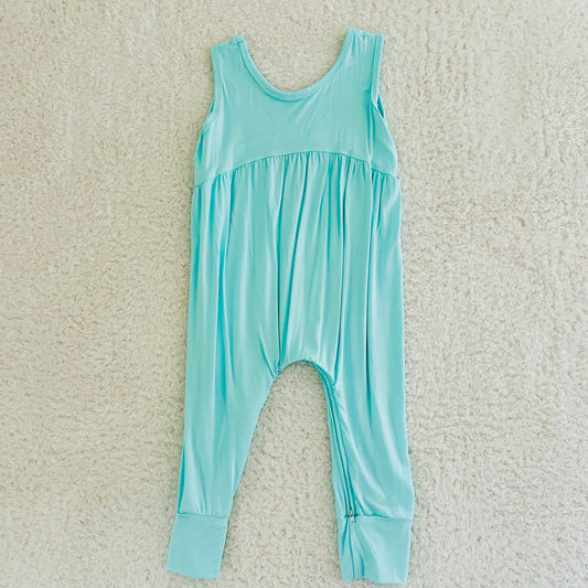 Seafoam Magnolia Bamboo Romper