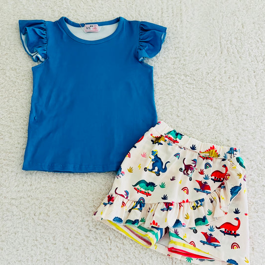 Dinosaur Skort Set