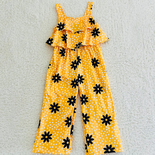 Mustard Ruffle Jumpsuit