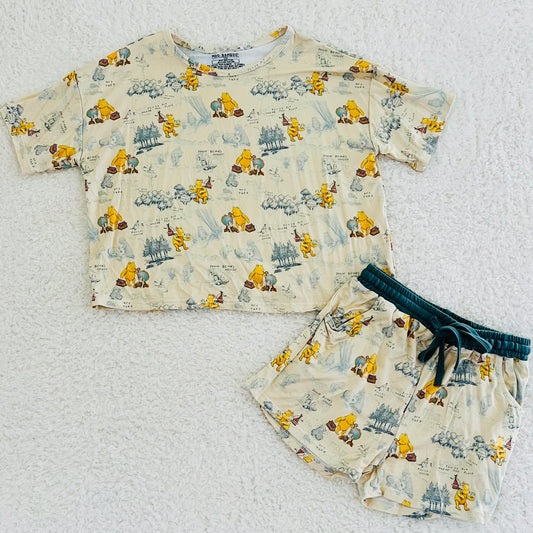 Vintage Pooh Bamboo Comfy Set