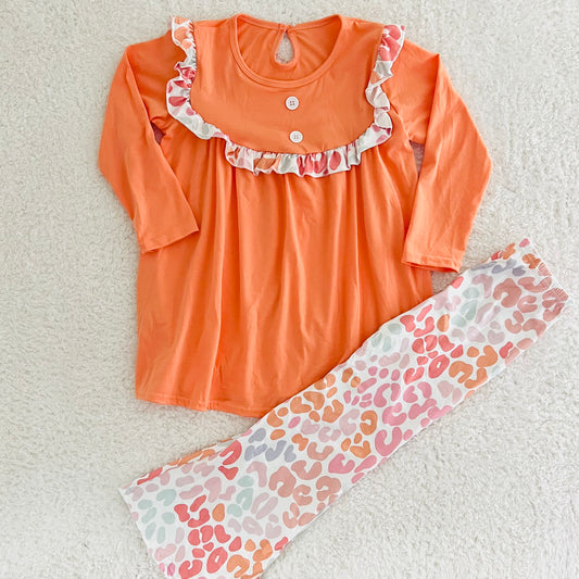 Orange Leopard Set