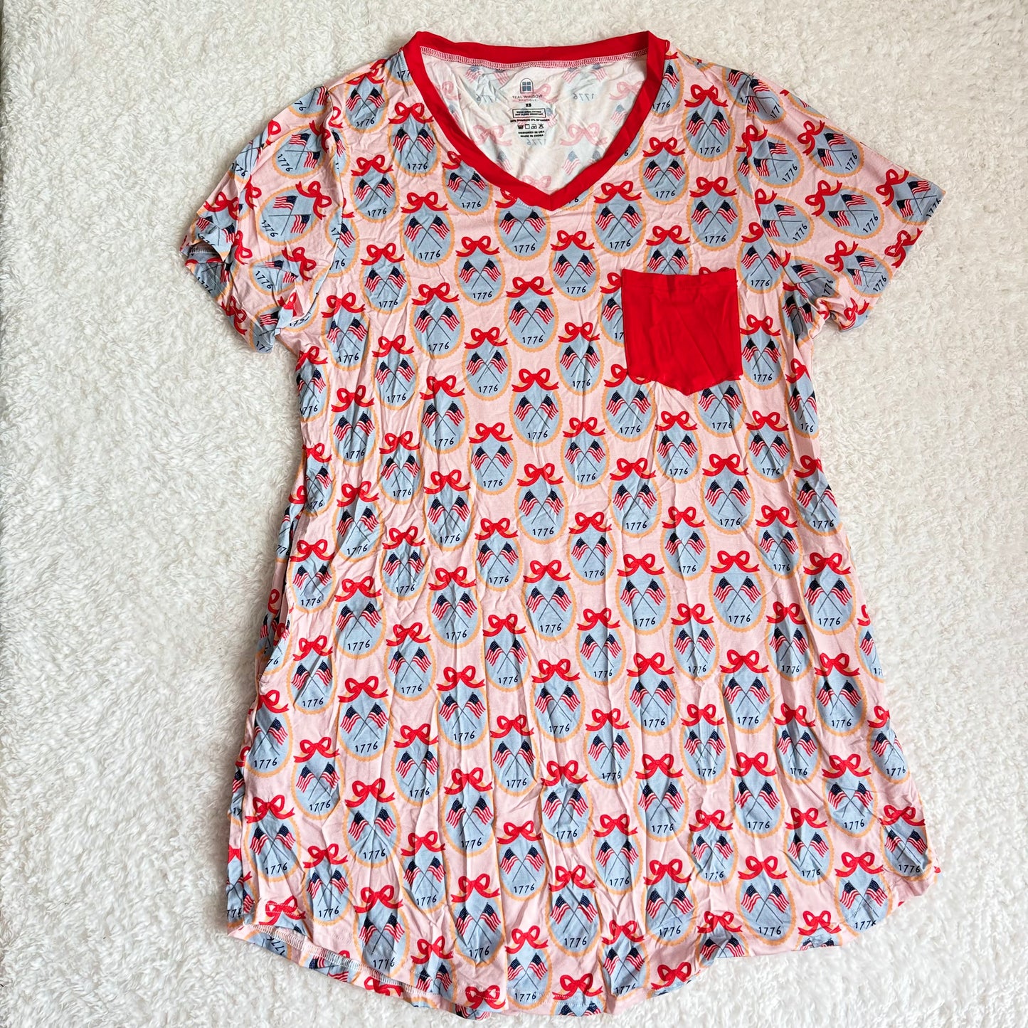 Lady Liberty Adult Nightgown *TWB CUSTOM*