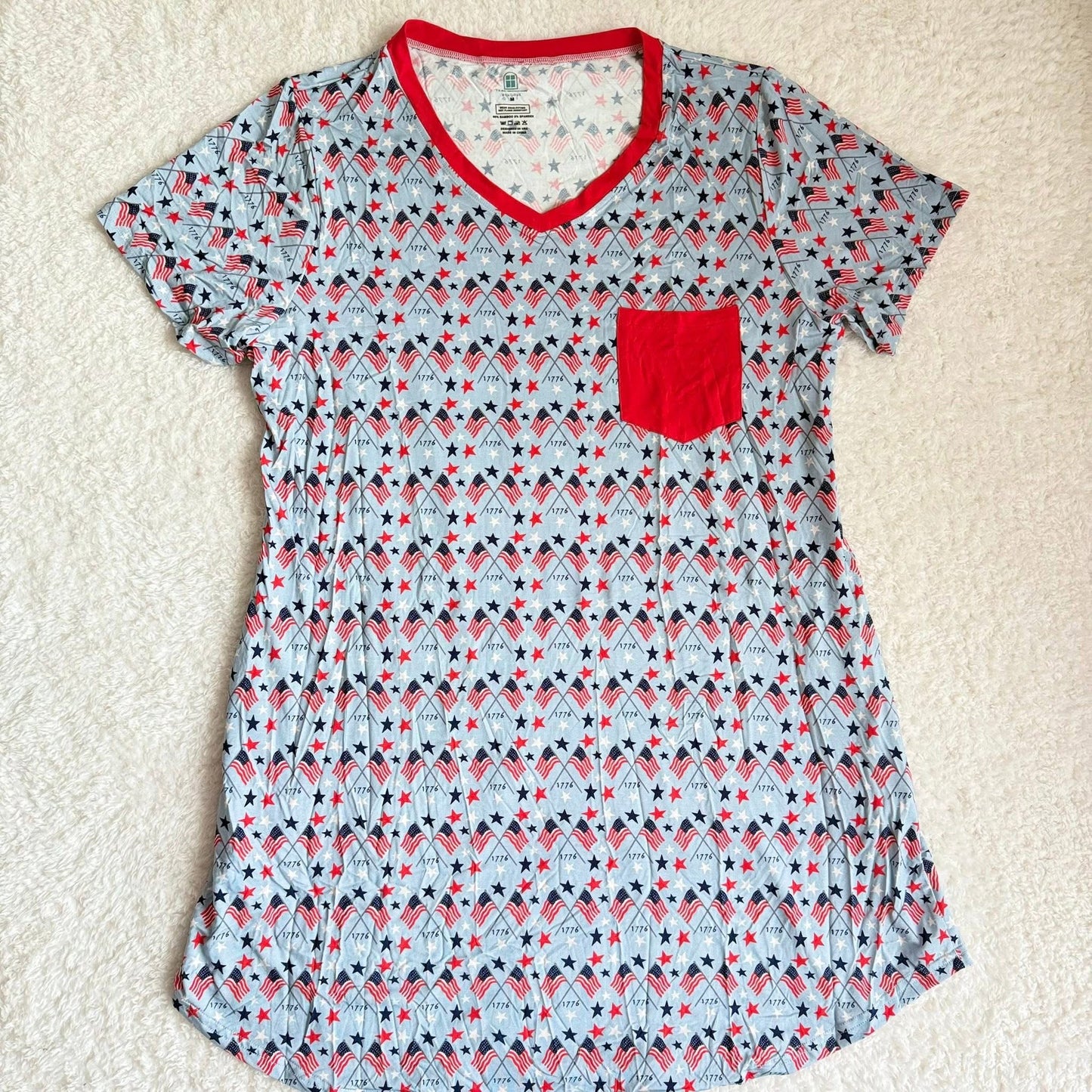All-American Dreamer Adult Nightgown *TWB CUSTOM*