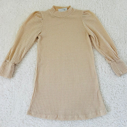 Tan Sweater Dress